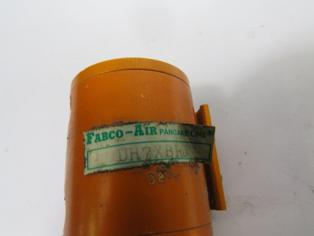 Fabco-Air UH7XBRJ Pancake Air Cylinder w/ Magnetic Piston USED