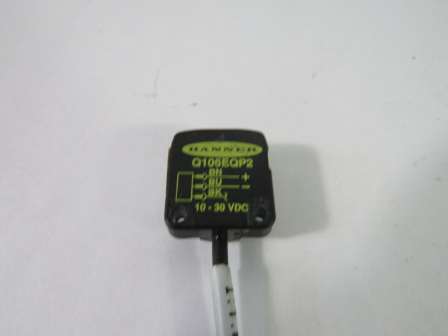Banner Q106EQP2 Photoelectric Diffuse 10-30VDC USED