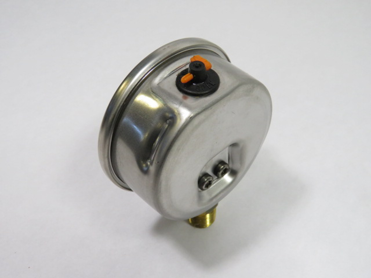 Accutek PG-100SG-25 Pressure Gauge 1/4" NPT 0-100 PSI 2.5" Dial Face USED