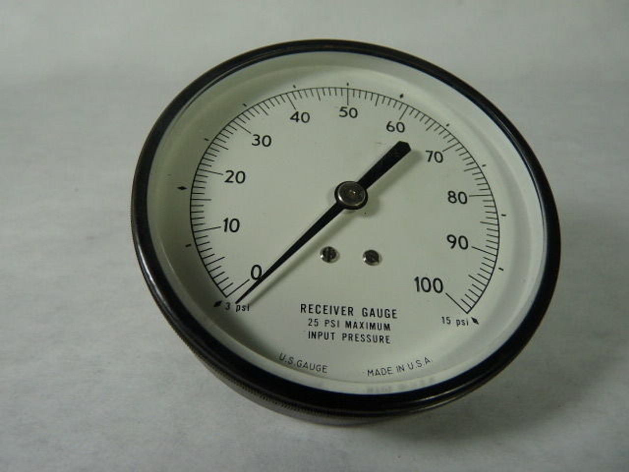 Honeywell Receiver Gauge 0-100psi USED