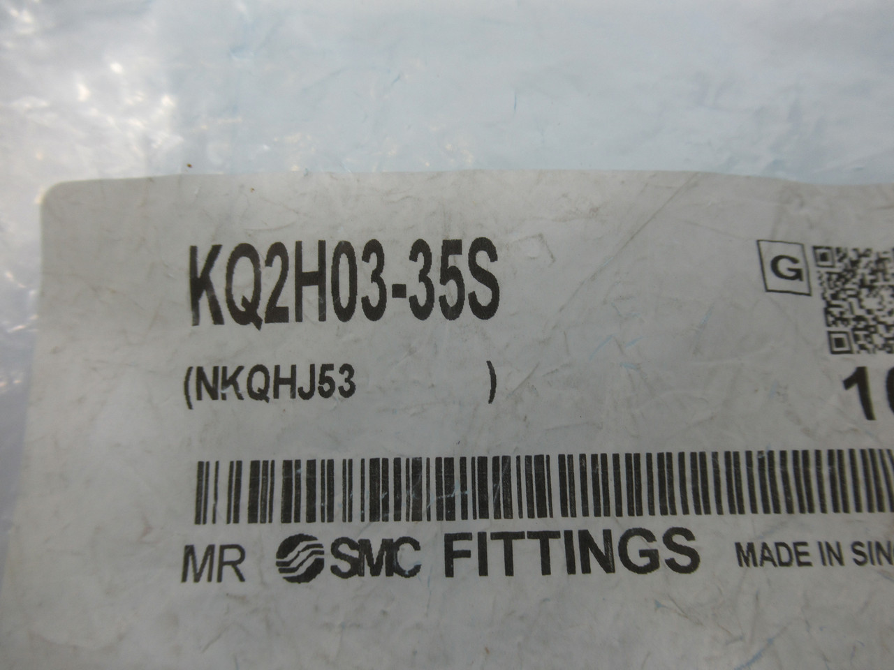SMC KQ2H03-35S Male Connector Fitting 5/32' Tube 1/4 NPT 10-Pack ! NEW !