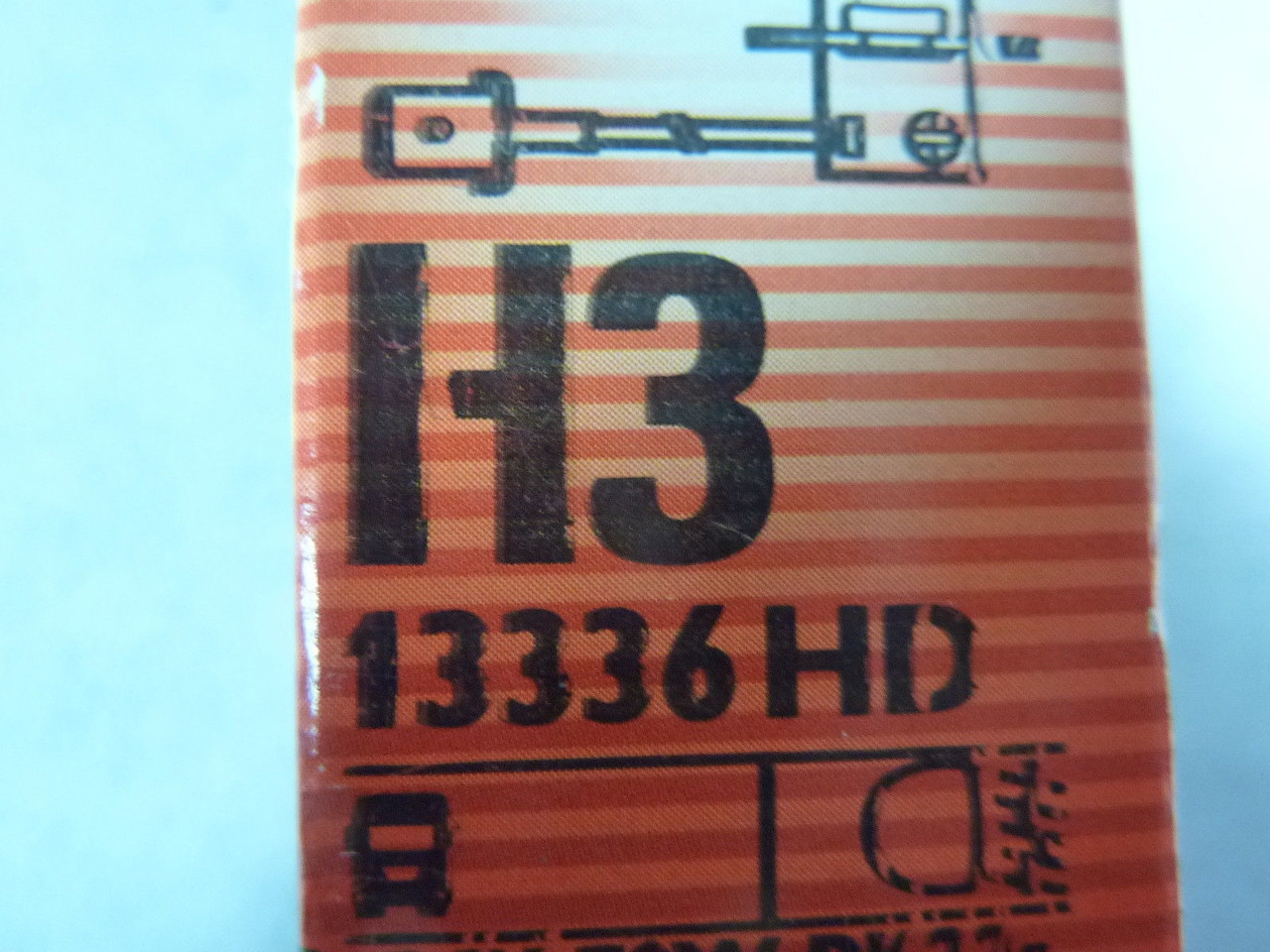 Philips 13336 Automotive Halogen Bulb UV Block H3 24V 70W PK22s NEW