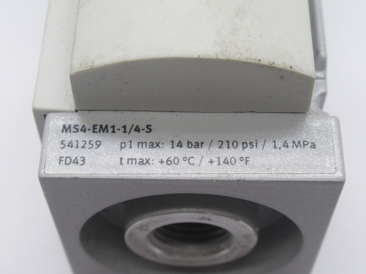 Festo MS4-EM1-1/4-S On/Off Valve USED