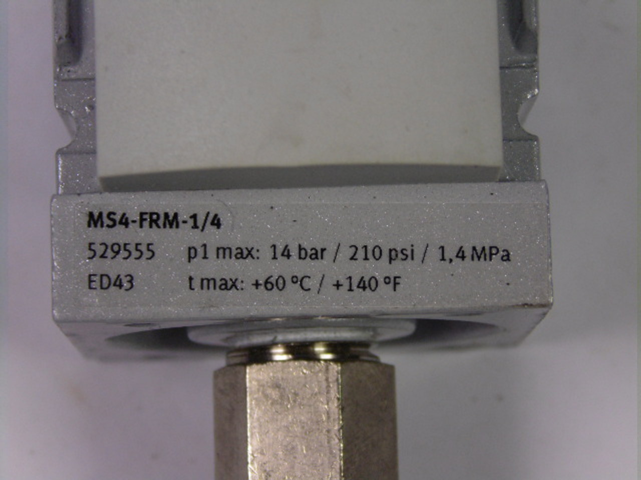 Festo MS4-FRM-1/4 Branching Module USED