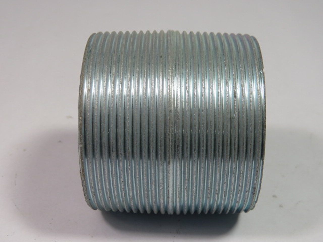 Generic Threaded Pipe Fitting 2-1/8" OD 1-7/8" Length ! NOP !