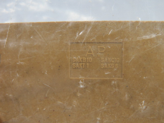 Weidmuller AP-SAKB/C/T-KRG Terminal Block End Plate Lot of 4 BROWN USED