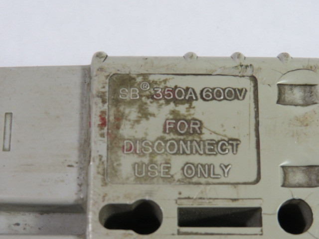 Anderson Power Products SB350 Industrial Plug 350A 600V Grey Enclosure USED