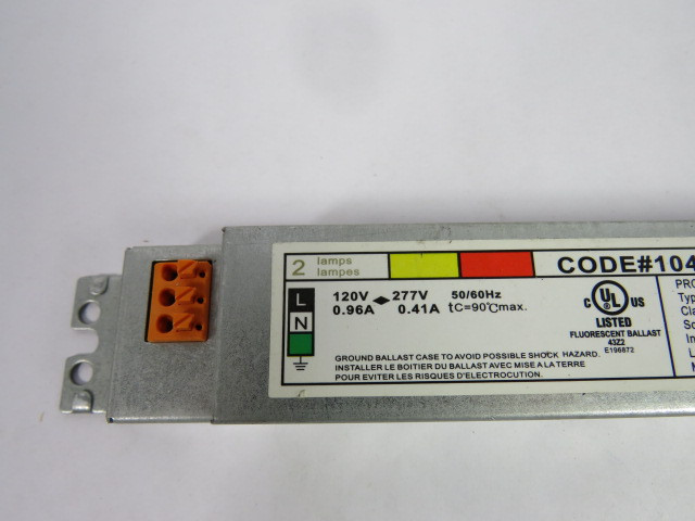 Standard E23954T5120-277 Ballast 120V-277V 0.96-0.41A USED