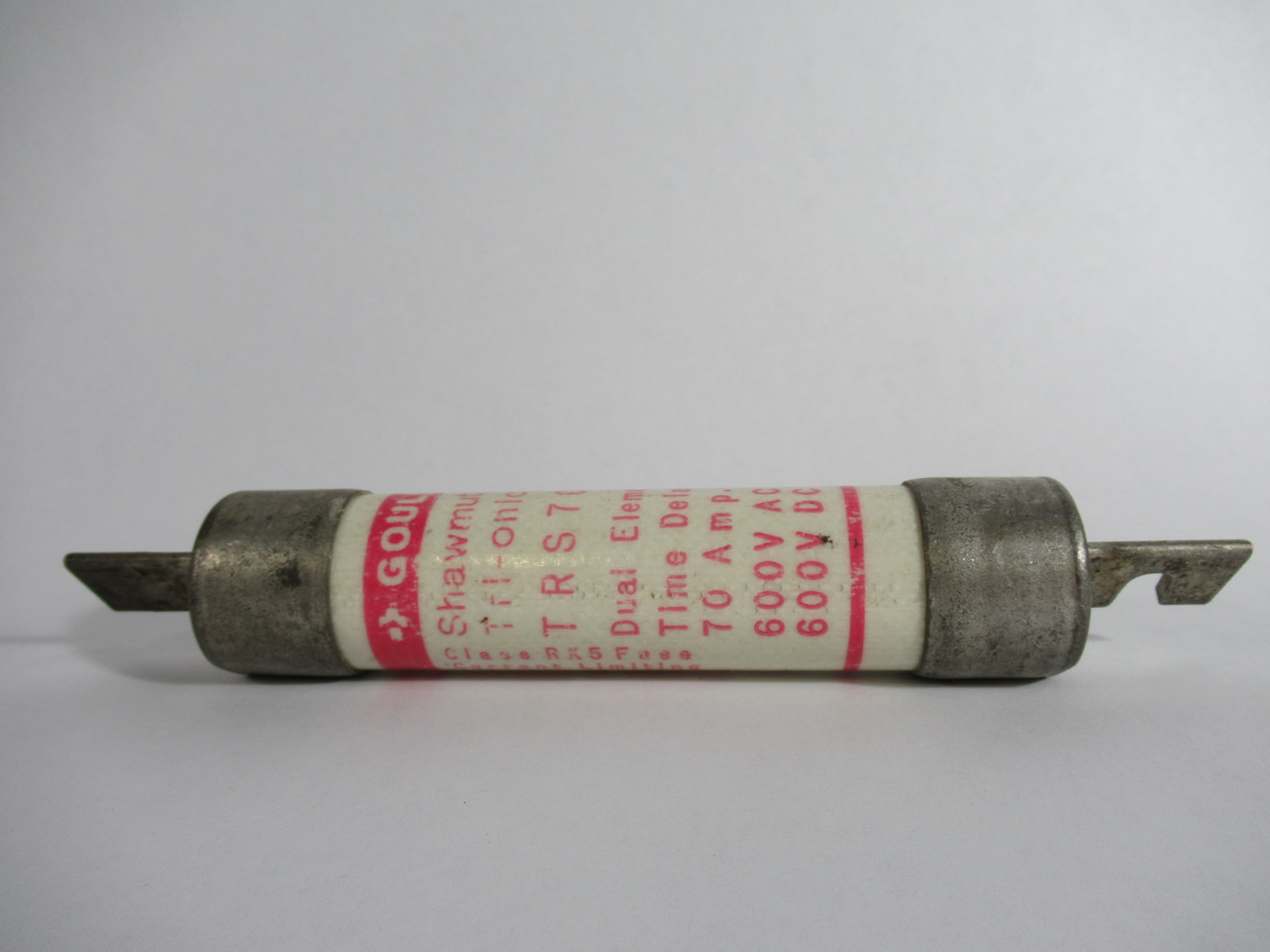 Gould Shawmut TRS70R Time-Delay Dual Element Fuse 70A 600V USED