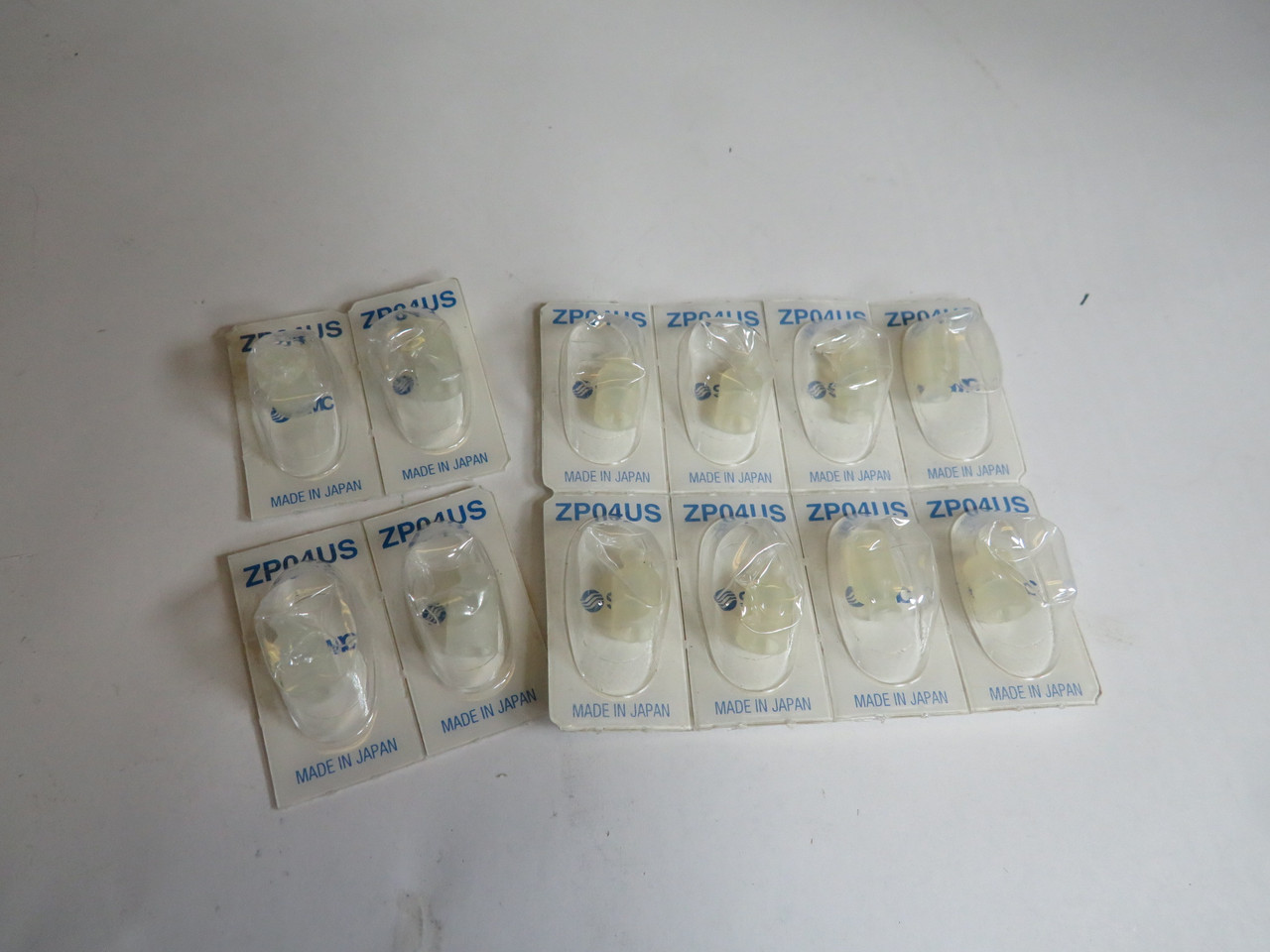 SMC ZP04US Silicon Flat Vacuum Pad 4mm Pad Lot of 12 NEW