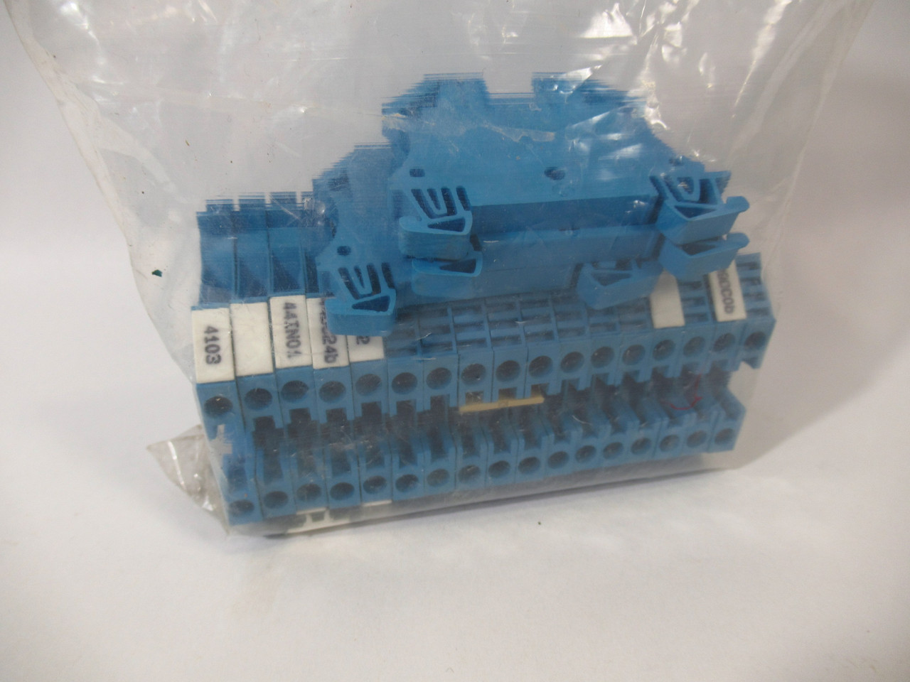 Weidmuller WDU-4BL Terminal Block BLUE 800V 4mm2 Lot of 20 USED
