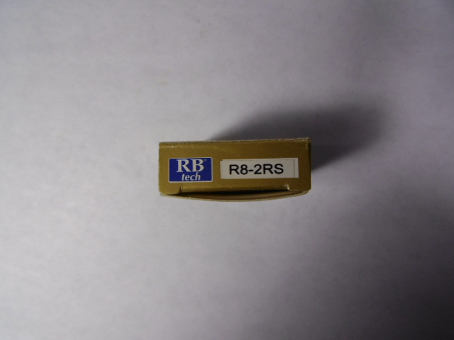 RBI Premium R8-2RS Deep Groove Ball Bearing 1-1/8"OD 1/2"ID 5/16”W NEW