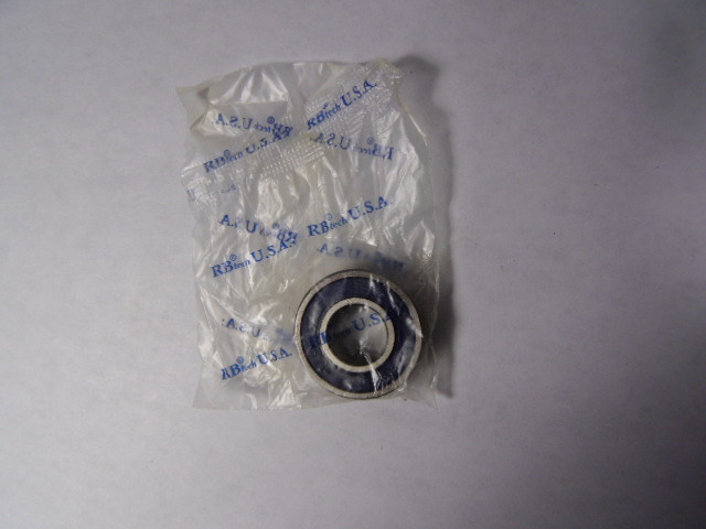 RBI R8-2RS Single Row Ball Bearing 1-1/8"OD 1/2"ID 5/16"W NOP