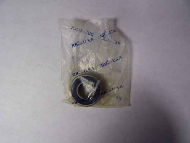 RBI R8-2RS Single Row Ball Bearing 1-1/8"OD 1/2"ID 5/16"W NOP