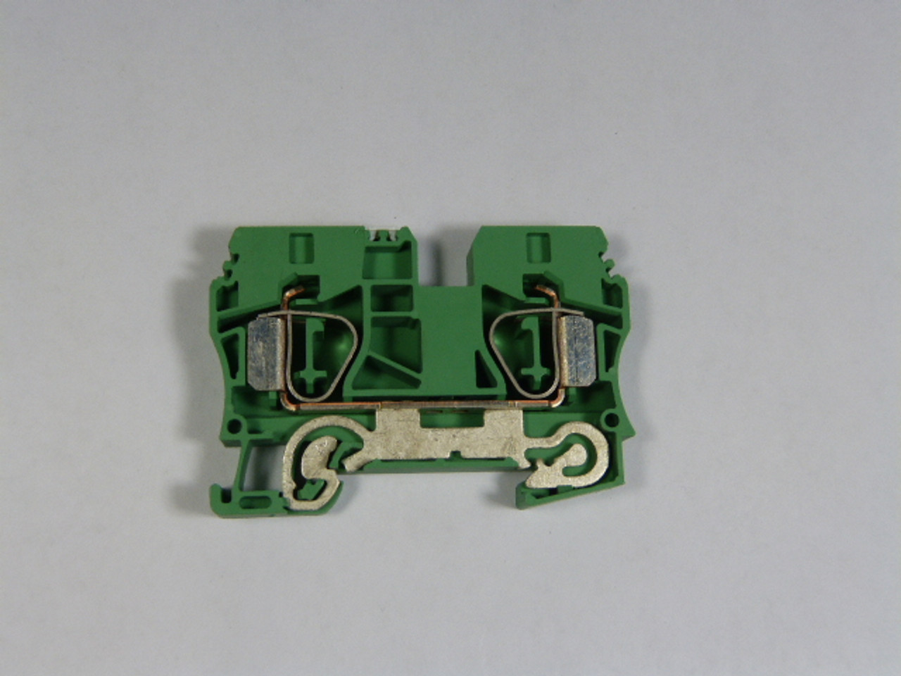 Weidmuller ZPE-10 Terminal Block 2X Spring Green USED