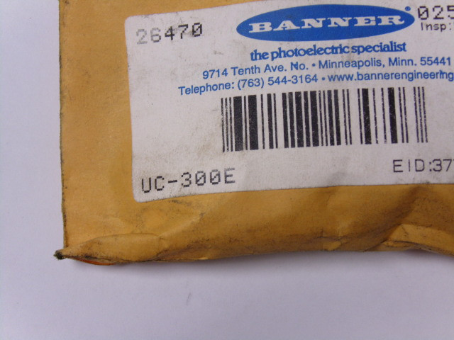 Banner UC-300E Mini-Beam Replacement Lens  NWB