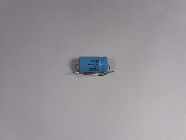 Mallory TC57 Capacitor 30UF 250VDC USED