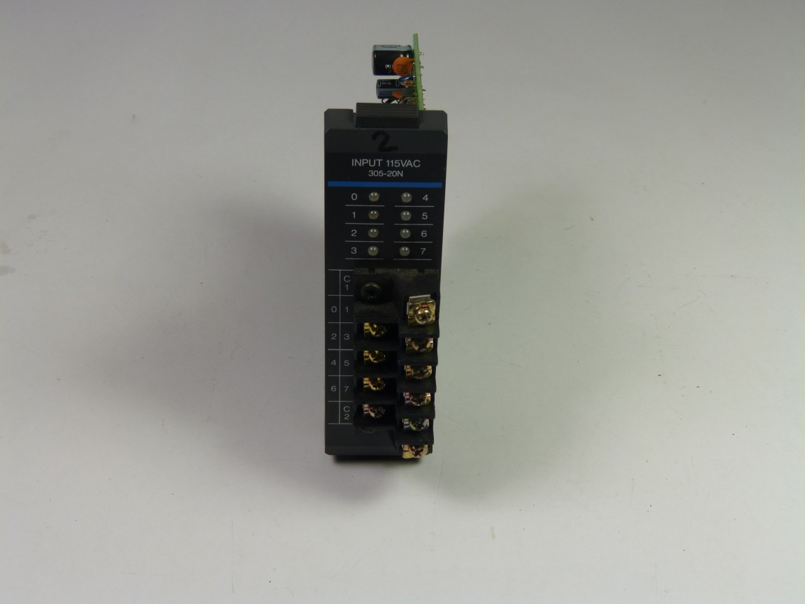 Siemens TI-305-20N  Input Module 120 Vac 8 Point USED