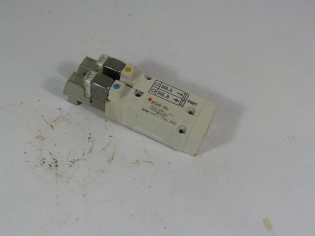 SMC SY5245-5FU Solenoid Valve Dual Body Style USED