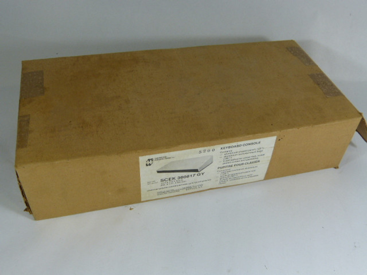 Hammond SCEK-360817-GY Aluminium Keyboard Console ! NEW !