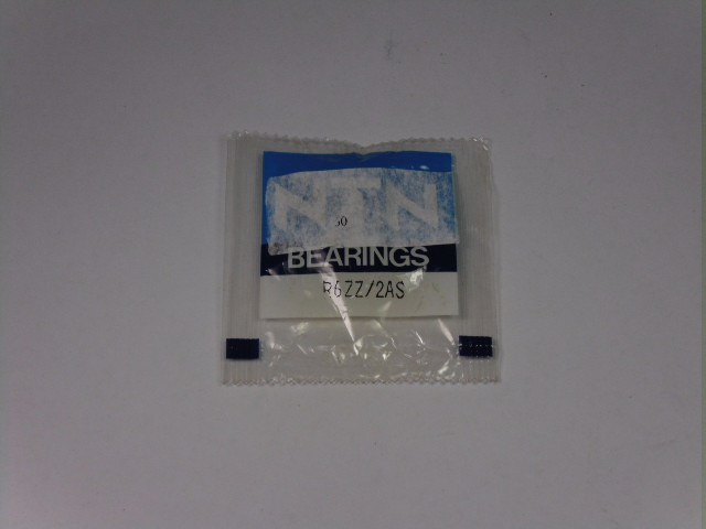 NTN R6ZZ/2AS Miniature Single Row Ball Bearing 3/8"ID 7/8"OD 9/32"W NWB