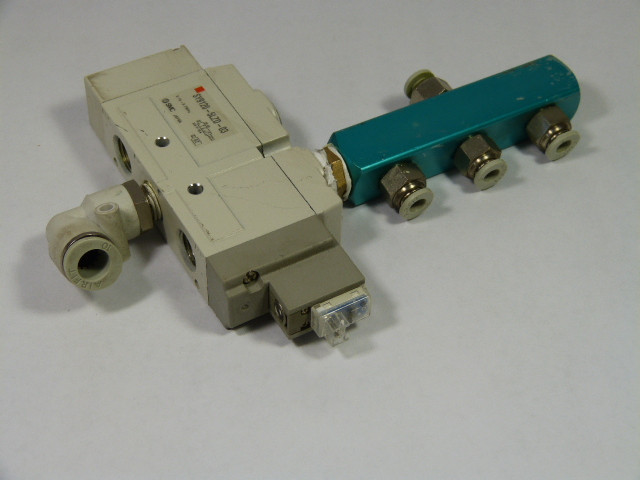 SMC SY9120-5LZD-03 Valve Double Sol USED