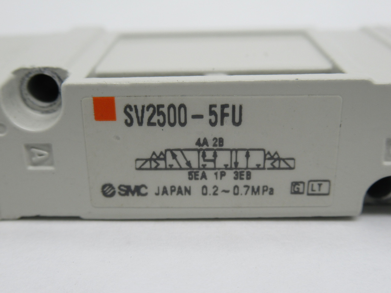 SMC SV2500-5FU 3 Position Solenoid Valve 24VDC USED