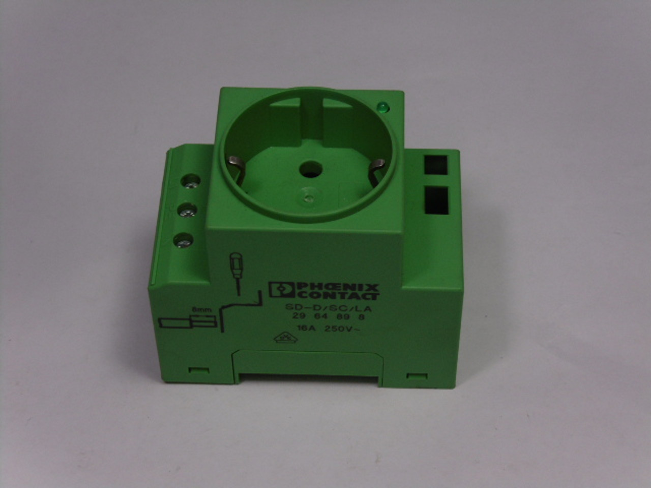 Phoenix Contact SD-D/SC/LA 2964898 Socket Rail Mountable USED