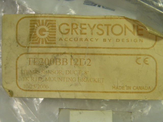Greystone TE200BB12D2 Duct Temperature Sensor 2-Pack ! NWB !