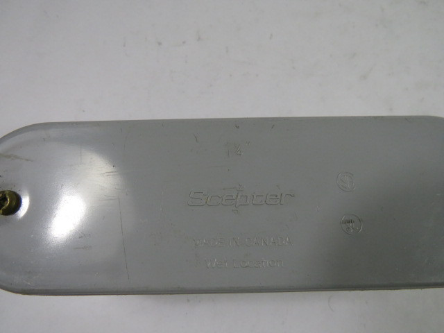 Scepter SC-40S 1 1/4" Conduit Body with Cover USED
