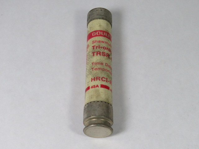 Gould Shawmut TRSR-45 Time Delay Fuse 45A 600VAC USED