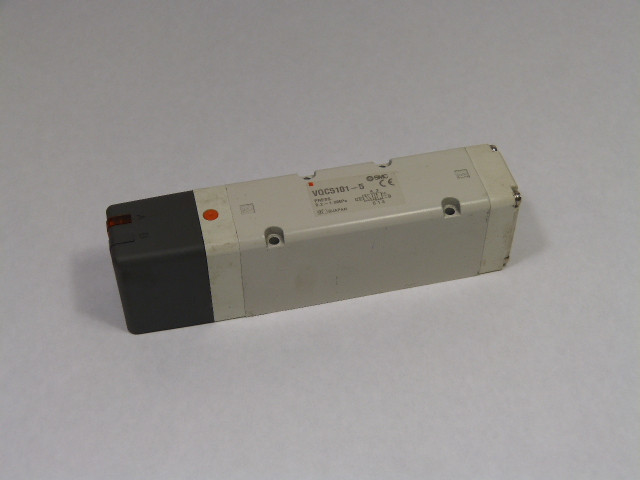 SMC VQC5101-5 Plug-In Single Solenoid Valve 0.2-1.0MPa USED
