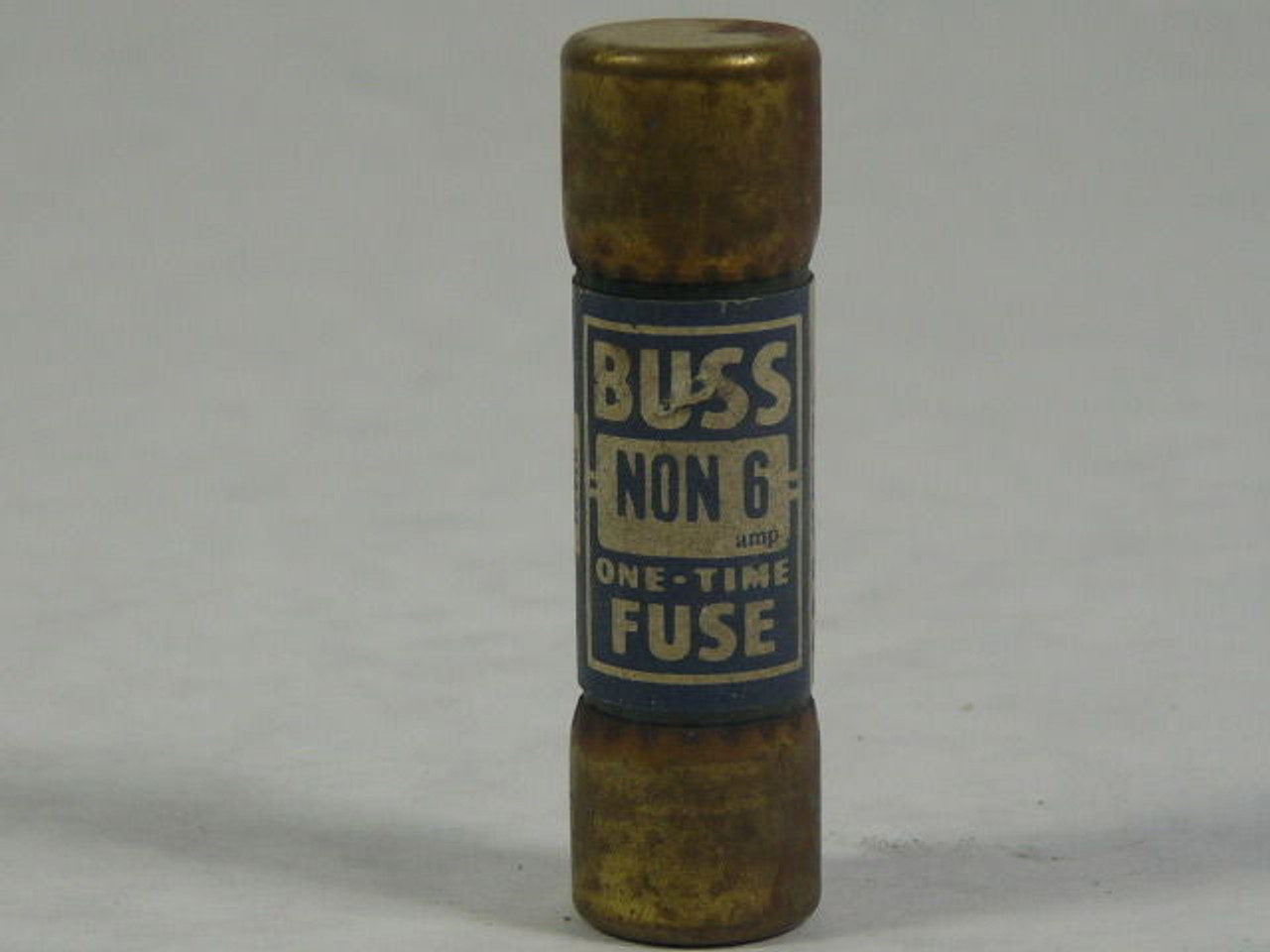Bussmann NON-6 One Time Fuse 6A 250V USED