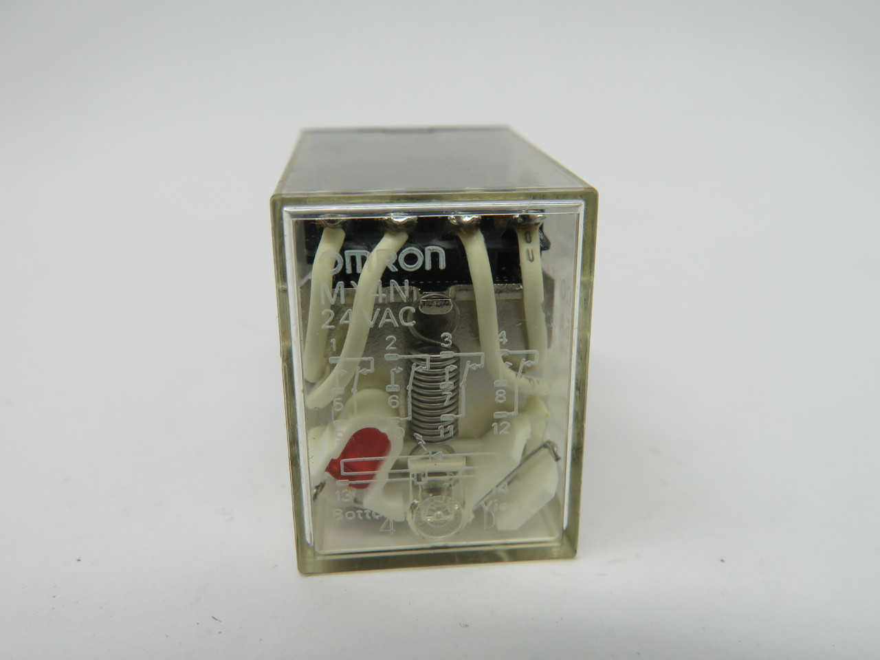 Omron MY4N-24VAC Miniature General-Purpose Power Relay 24VAC Coil USED