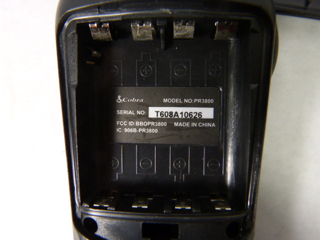 Cobra Microtalk PR3800 2-Way Radio USED