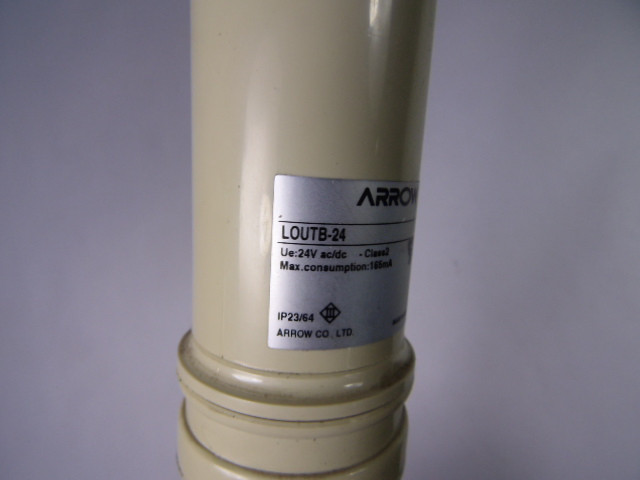Arrow LOUTB-24 Tower Light 3-Color Indicator ! AS IS !