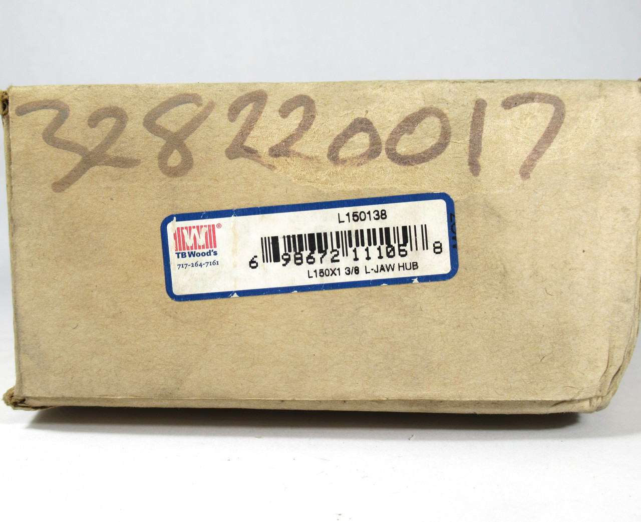 TB Woods L150138 Jaw Coupling Hub 1-3/8" ID 3-3/4" OD 4-1/2" L *Rust*