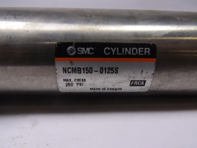 SMC NCMB150-0125S Air Cylinder 1 1/2" Bore USED