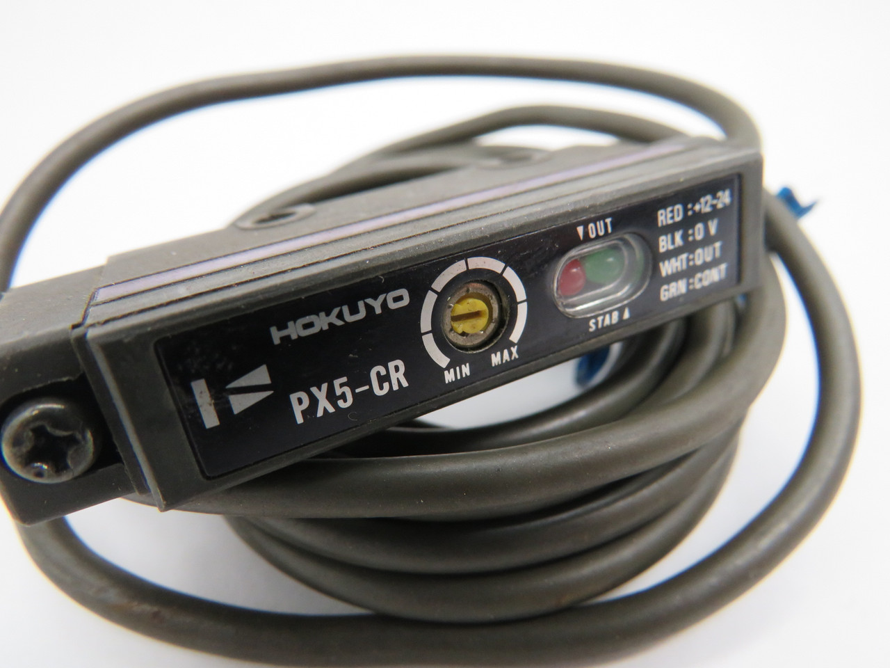 Hokuyo PX5-CR Photoelectric Switch 12-24VDC USED