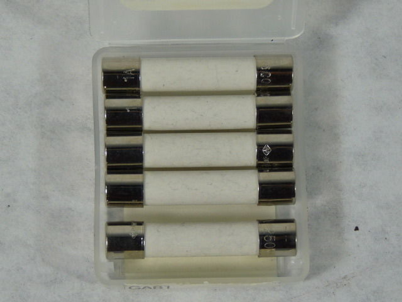Ferraz Shawmut GAB1 Fast Acting Fuse 1A 250V 5-Pack NEW