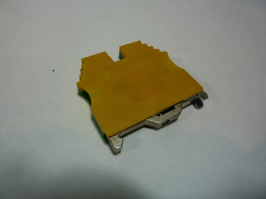 IMO ERPE2.5/4 Terminal Block 2.5-4mm YELLOW/GREEN USED