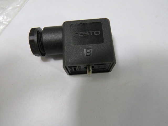 Festo MSD6 Solenoid Connector 10AMP 250V USED