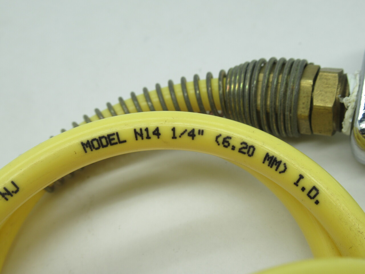 Coilhose 600-N12A Nylon Hose 1/4"x12' w/ 600-S Air Gun NO THUMB GRIP USED