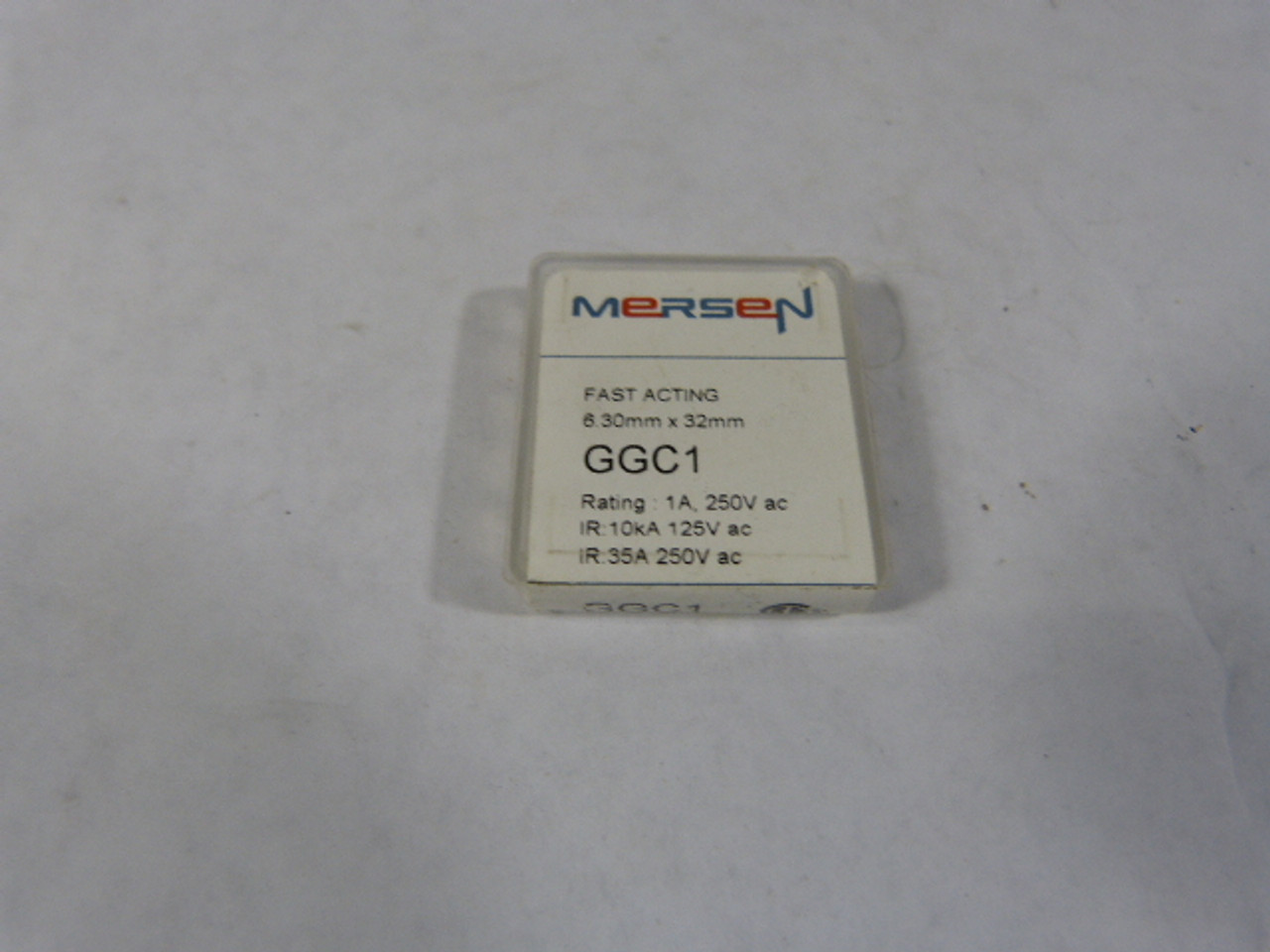 Mersen GGC1 Fast Acting Fuse 1A 250V 5-Pack ! NEW !