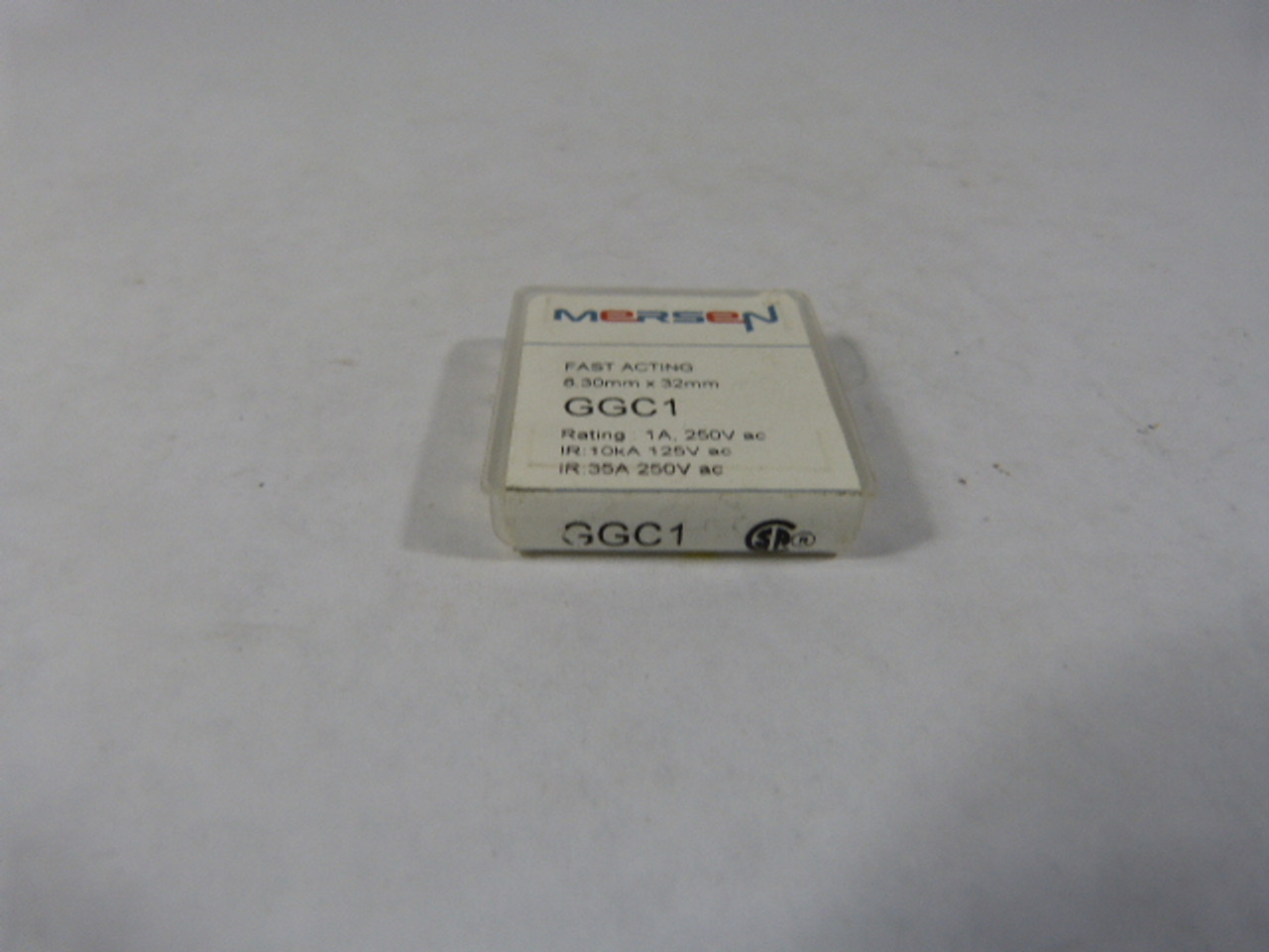 Mersen GGC1 Fast Acting Fuse 1A 250V 5-Pack ! NEW !