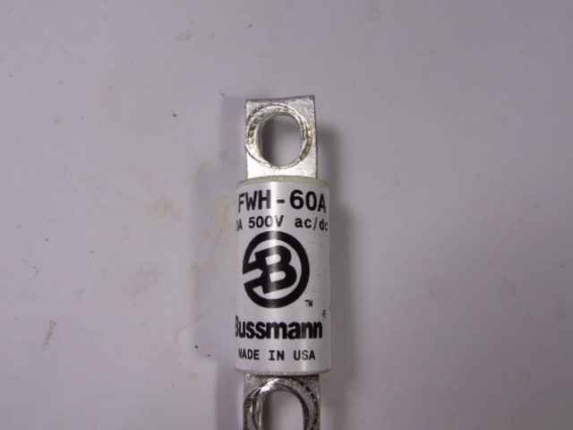 Bussmann FWH-60A Fast Acting 60A 500VAC USED
