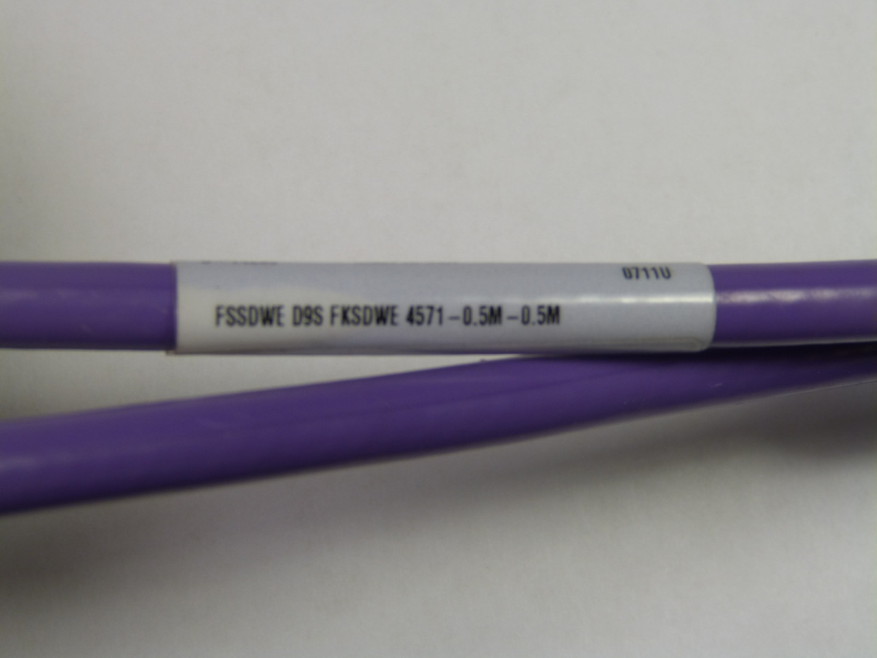 Turck FSSDWE-D9S-FKSDWE-4571-0.5M-0.5M Female Profibus Cable And Cordset USED