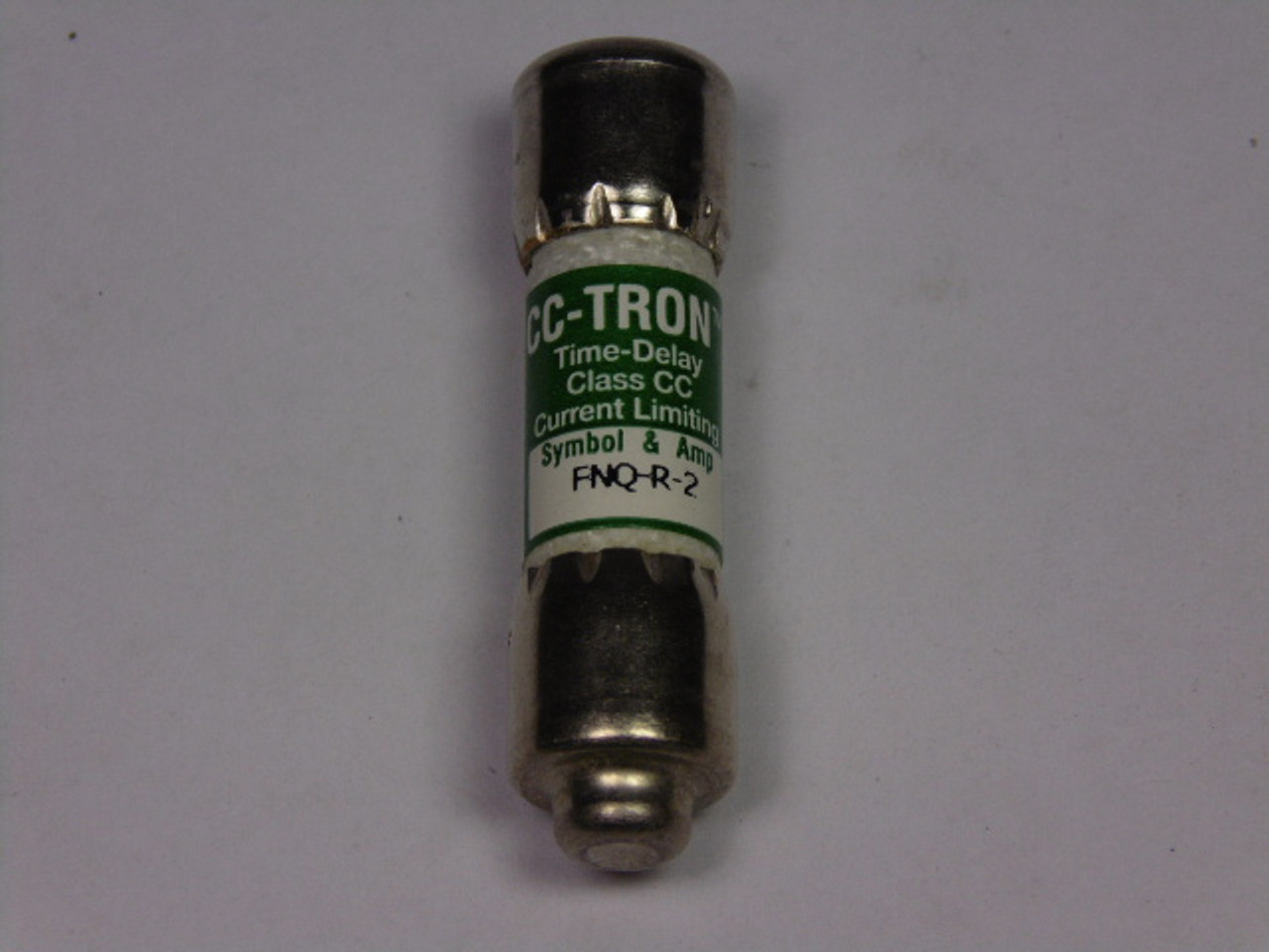 CC-Tron FNQ-R-2 Time Delay Current Limiting Fuse 2A 600V USED