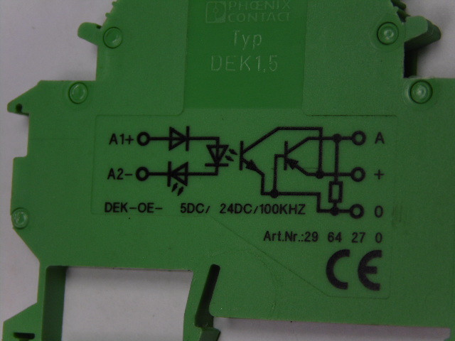 Phoenix Contact DEK1.5 Solid State Relay Terminal Block USED