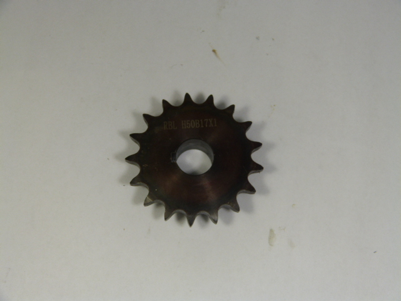 RBL H50B17 Sprocket 17 Teeth 5/8" Bore 2-11/16" Hub USED